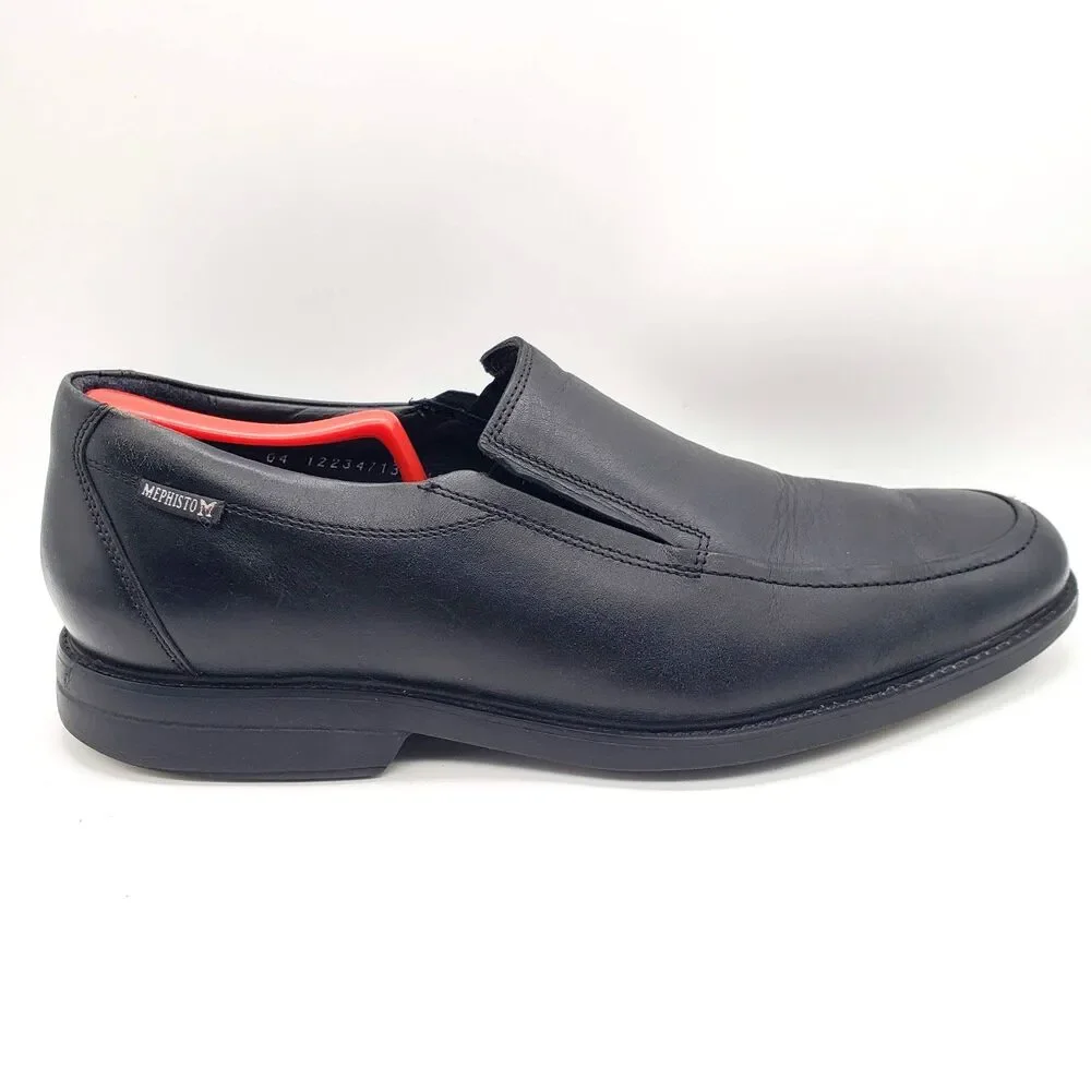 Mephisto Air-Jet Men's Loafers Size 11.5 Slip On Genuine Leather Dress Shoes